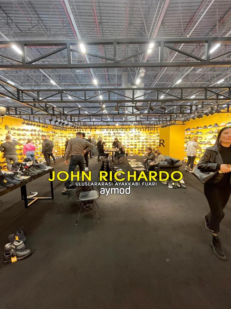 Aymod uluslararası ayakkabı fuarındayız.